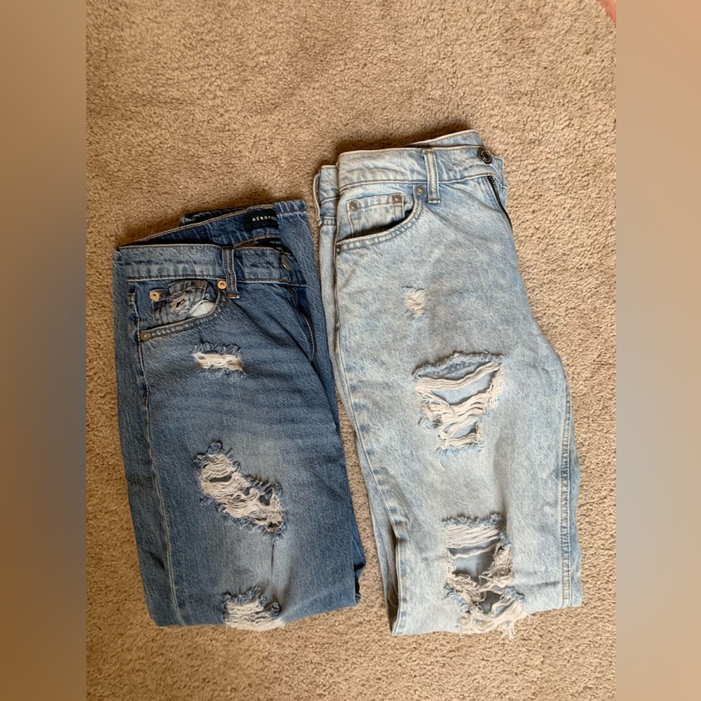 Aeropostale mom jeans